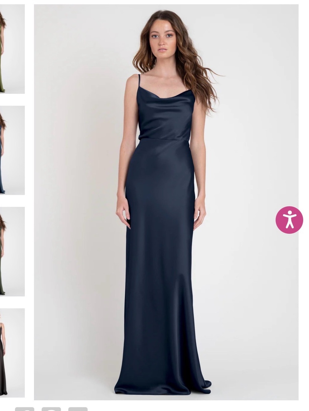 Jenny Yoo Satin Sylvie Bridesmaid Dress